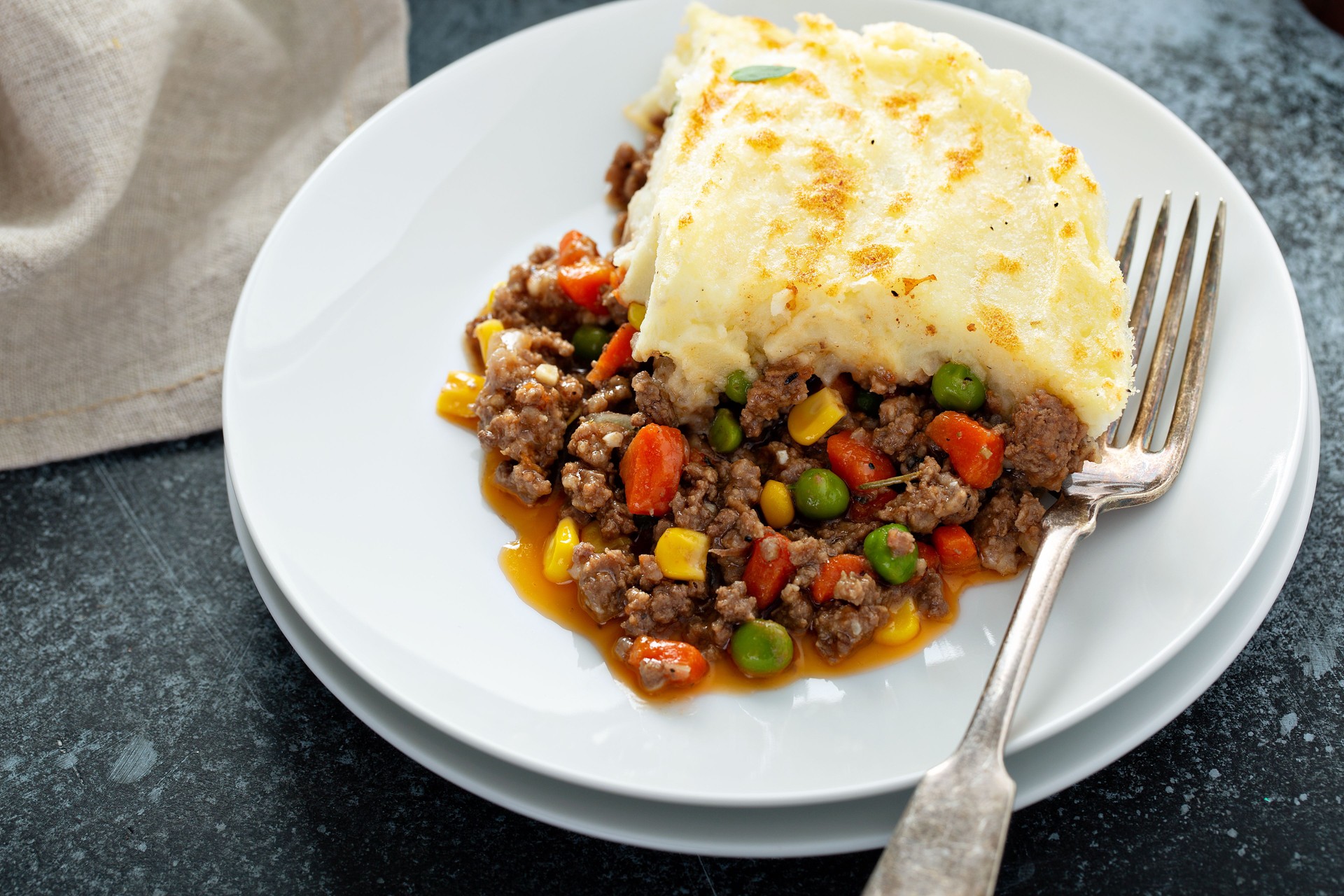 Shepherds pie with beef
